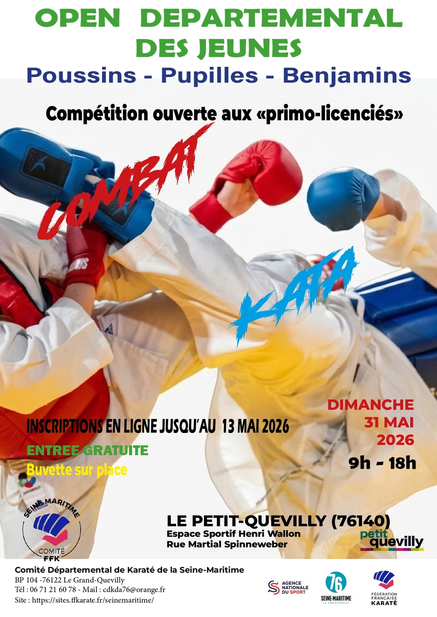 OPEN DEPARTEMENTAL DES JEUNES DE KARATE