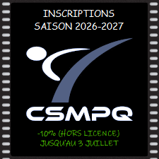 Inscriptions saison 2026-2027