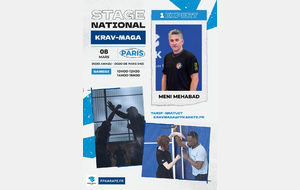 Stage national de Krav Maga