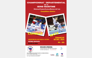 Championnats de Seine-Maritime M/C/J/S Combat et Kata