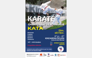 Championnat de Normandie de karaté Kata - MCJS