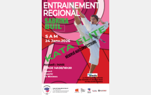 Stage régional karaté Kata