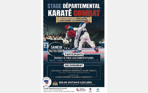 STAGE DEPARTEMENTAL COMBAT - KARATE