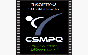 Inscriptions saison 2026-2027